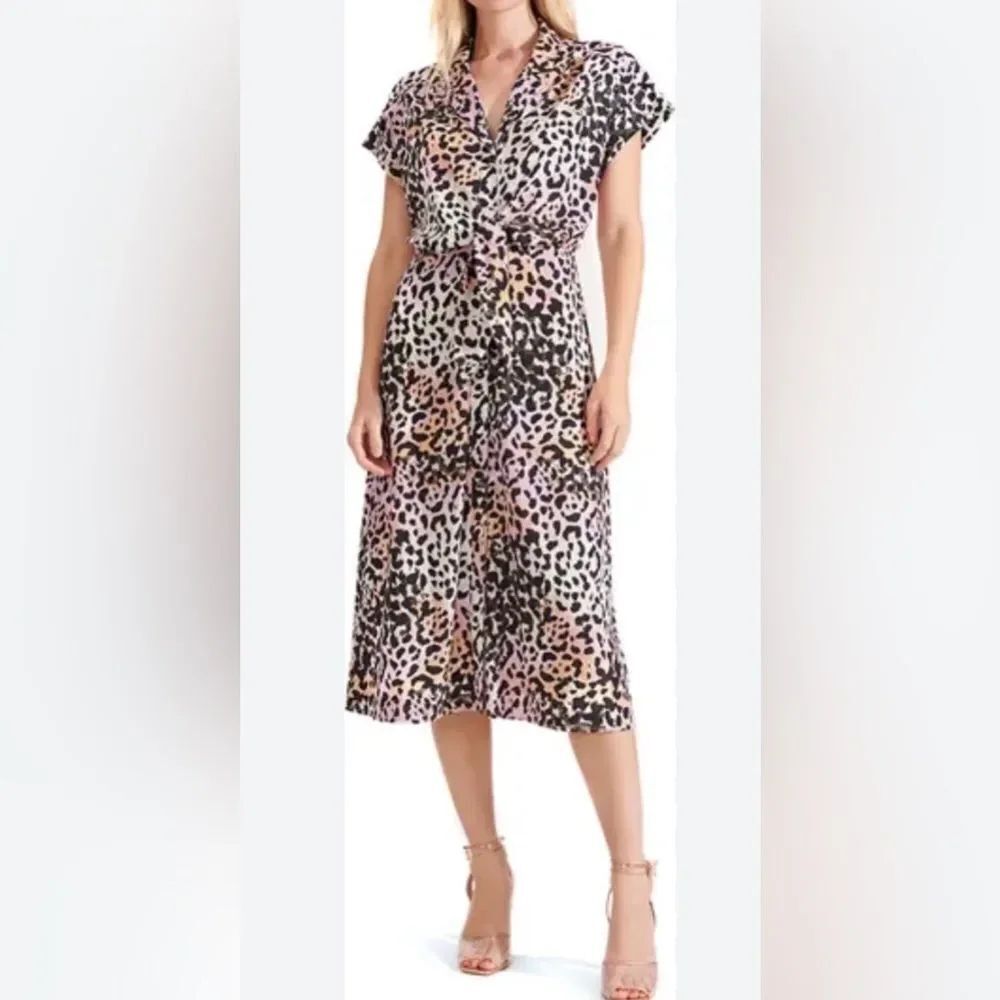 Veronica Beard Amani Silk Dress Size 16